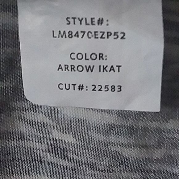 Liverpool Los Angeles Womens Halter Top Sleeveless Ikat Arrows Stripes s… - Picture 14 of 15